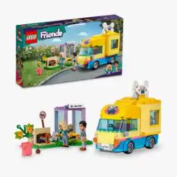Friends Dog Rescue Van Building Toy Set-11
