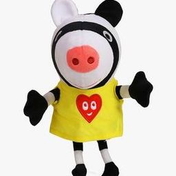 Peppa Pig Zoe Zebra Soft Toys for Kids 30cm Multicolour-3