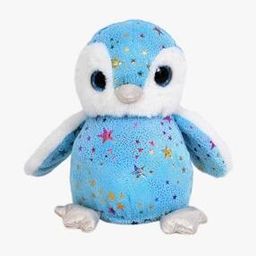 Foil Cute Plush Stuffed Glitter Eye Penguin Soft Toy-36