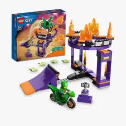 Unisex City Dunk Stunt Ramp Challenge Building Toy Set-36