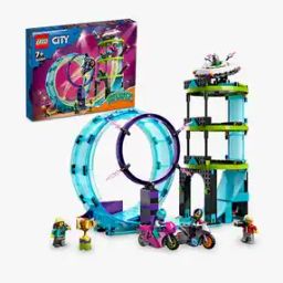 Unisex City Ultimate Stunt Riders Challenge Building Toy Set-10