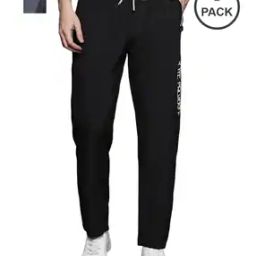 7 threads Men Pack Of 2 Mid-Rise Stylised Track Pants-picture-11