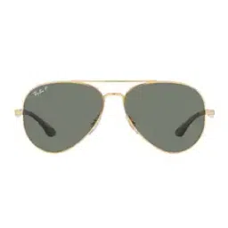 0RB3675001/5858 Unisex Polarized Green Lens Pilot Sunglasses-13