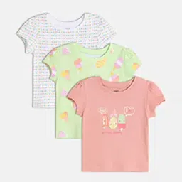mini klub Pack Of 3 Graphic Tops-picture-32