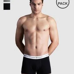 tommy hilfiger Pack Of 3 Regular Cotton Trunks-picture-21