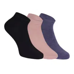 spancia Women Pack of 3 Ankle-Length Knitted Socks-picture-9