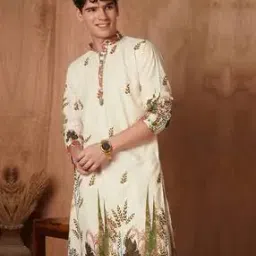 trybuy.in Men Embroidered Regular Fit Kurta-picture-15