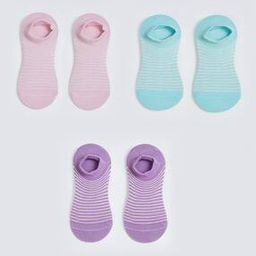 max Women Striped Ankle-length Socks - Pack of 3-picture-35