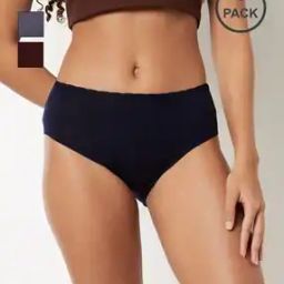 max Pack of 3 Mid Rise Hipster Panties-picture-4