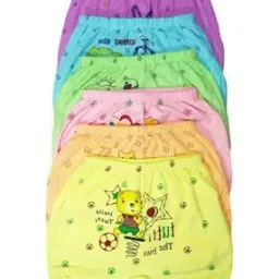 gialon Girls Pack of 3 Graphic Print Bloomers with Elasticated Waistband-picture-13