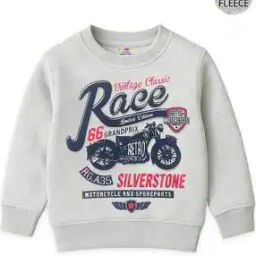 kuchipoo Boys Typographic Print Regular Fit Sweatshirts-picture-38