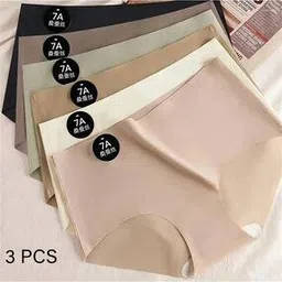 cumsin Pack of 6 Brief Panties with Elasticated Waist-picture-17