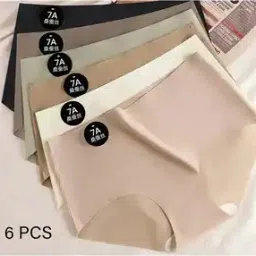 gialon Pack Of 6 Seamless High Rise Briefs-picture-1
