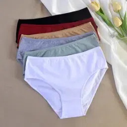 gialon Pack Of 6 Seamless High Rise Briefs-picture-5