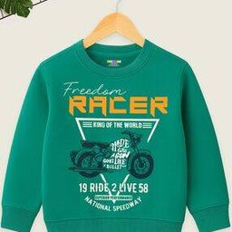 kuchipoo Boys Graphic Print Regular Fit Sweatshirt-picture-20