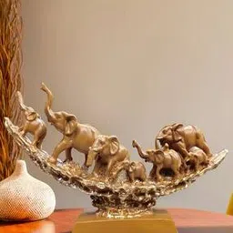 nayra handicrafts 7 Running Elephant Figurine-picture-3