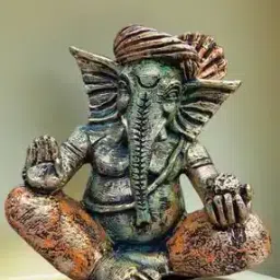 nayra handicrafts Modern Ganesha Religious Idol-picture-5