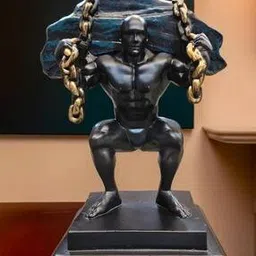 nayra handicrafts Slave Man Polyresin Figurine-picture-4