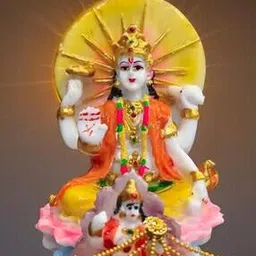 nayra handicrafts Surya Dev Polyresin Idol-picture-3