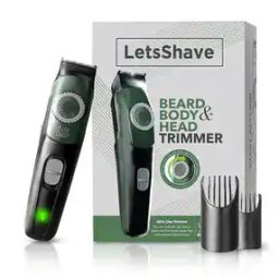 Beard Head & Body Trimmer Kit - Green-18