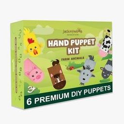 Hand Puppet Farm Animal DIY Arts & Craft Kit-23