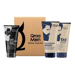 Winter Care Kit with Hair Styling Gel Face & Beard Wash Boost Moisturizer-2