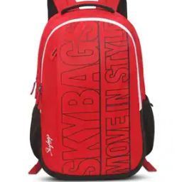 Men Typographic Print Backpack with Adjustable Strap-image-12