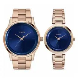 His & Her Water-Resistant Analogue Watch-TW00PR296-image-26