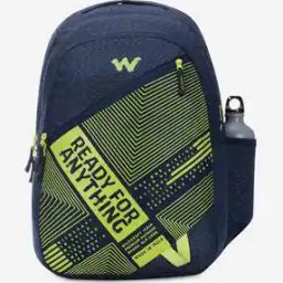 Men Typographic Print Backpack with Adjustable Straps-5