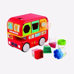 giggles Shape Sorting Bus image 1