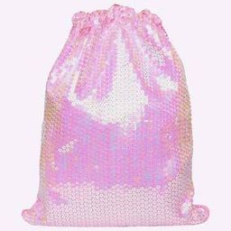 Drawstring Sequinned Ballet Bag-picture-12