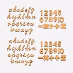 Wooden Cursive Alphabets-45