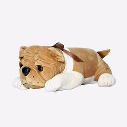 Lying Bull Dog Soft Toy- Large-17