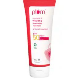 Squalane & Vitamin-E Dewy-Bright Sunscreen SPF 50-32