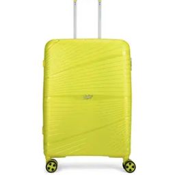 Unisex Striped Medium Trolley Bag-17