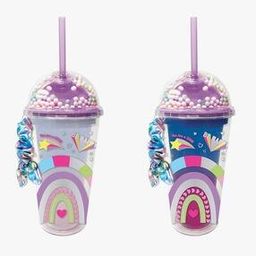 Rainbow Print Changing Tumbler with Scrunchie Set-35