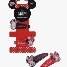 Pack of 2 Minnie Mouse Hair Clips with Bow-45