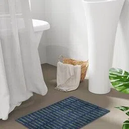 1300 GSM Striped Antiskid Bath Mat 23" x 15"-image-56