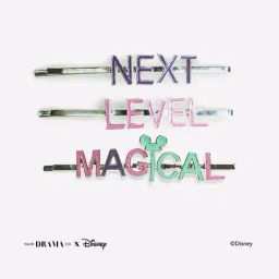 hair drama co. Set of 3 Disney Mickey Hair Pins image 1