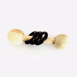 Wooden Rattle Dumbbell with Rings-picture-30