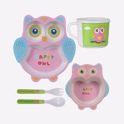 Bamboo Fibre 5-Piece Dinning Set (Lion)-47