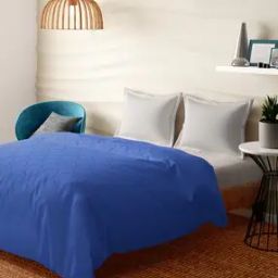 152 TC Double Bedcover with Pillow Covers-46