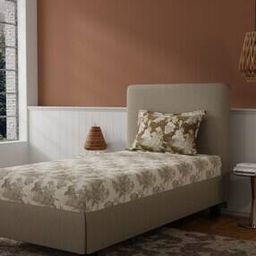120 TC Floral Print Single Bedsheet with Pillow Cover-image-69