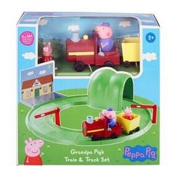 Grandpa Train & Track Playset with Sound Effects-14