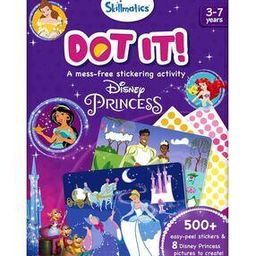Dot It Disney Princess No Mess Sticker Art-33
