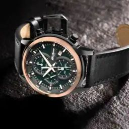 Men Water-Resistant Chronograph Watch-NT90086KL03-28