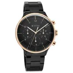 Men Water-Resistant Chronograph Watch-NT90102KM01-image-16