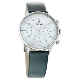 Men Water-Resistant Chronograph Watch-NT90102SL03-25