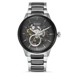 Men Water-Resistant Analogue Watch-NT90174KD01-image-15