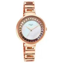 Women Water-Resistant Analogue Watch-NT95150WM01-52